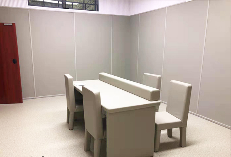 纪委谈话室防撞软包施工方法