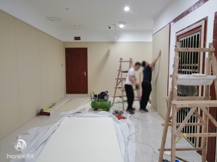 谈话室墙面软包室内建设方案,加防撞建设，谈话室软包厂家
