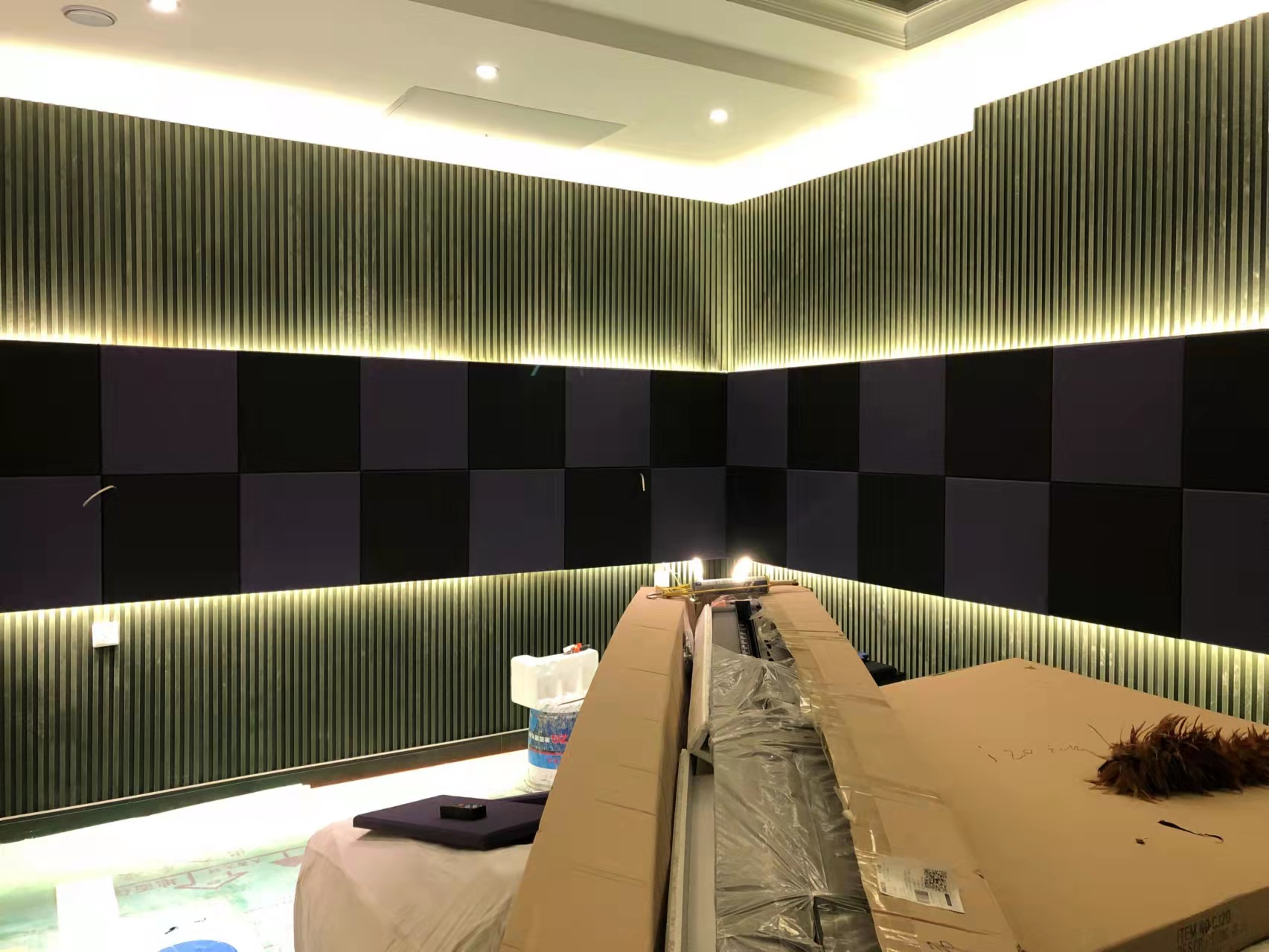 KTV墙面软包吸音板